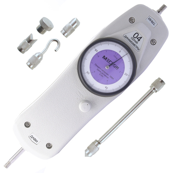 Динамометр сжатия-растяжения аналоговый МЕГЕОН 04500 купить по низкой цене | МАКСПРОФИТ