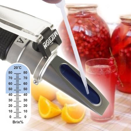 Рефрактометр для определения концентрации сахарозы (Брикс) МЕГЕОН 72007 купить по низкой цене | МАКСПРОФИТ