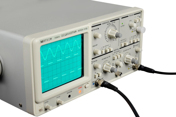 Осциллограф аналоговый два канала МЕГЕОН 15102 купить по низкой цене | МАКСПРОФИТ