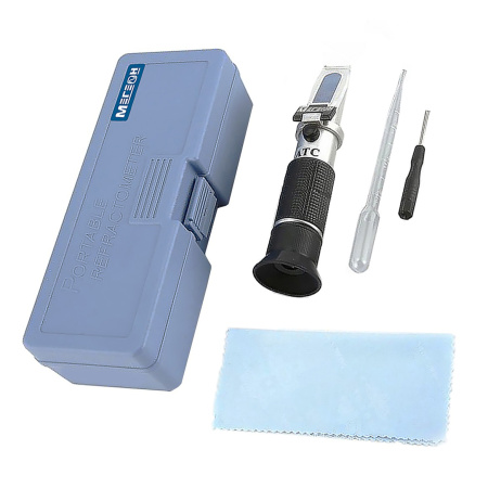 Рефрактометр для автомобилистов (антифриз, электролит, незамерзайка, концентрация мочевины) МЕГЕОН 72013 купить по низкой цене | МАКСПРОФИТ